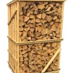 Reines Buchenholz kammergetrocknet | 5 SRM Palette | 25 cm Scheitlänge